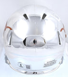 Vince Young Autographed Texas Longhorns Chrome Speed Mini Helmet- Beckett W Holo