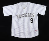 Vinny Castilla Signed Colorado Rockies Jersey (JSA) 8xAll Star /10xGold Glove 3B