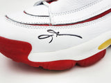 ALLEN IVERSON AUTOGRAPHED WHITE REEBOK THE ANSWER SHOE 76ERS 10.5 BECKETT 233341