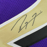 Autographed/Signed RAY LEWIS Baltimore Color Rush Football Jersey JSA COA Auto