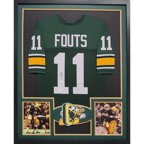 Dan Fouts Autographed Signed Framed Oregon Ducks Jersey JSA