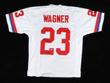 Mike Wagner "4xS B Champs" Signed AFC Pro Bowl Jersey (Beckett COA) Steelers D.B