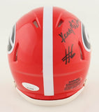 Kenny McIntosh Signed Georgia Bulldogs Mini Helmet (JSA COA) 2021 National Champ