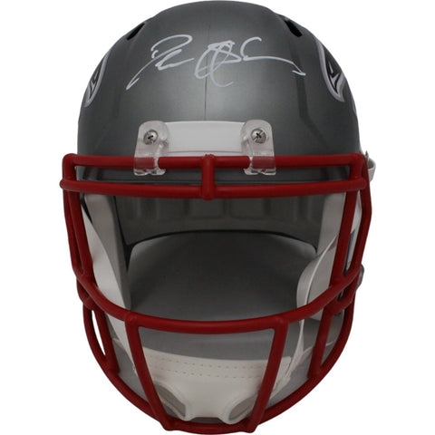 Deion Sanders Signed Atlanta Flacons Flash F/S Helmet Beckett 34175