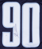 Jevon Kearse Signed Tennessee Jersey (JSA COA) Titans 3xPro Bowl Defensive End