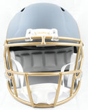 Adrian Peterson Autographed Vikings F/S Slate Speed Helmet - Beckett W Hologram