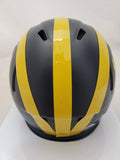 JJ MCCARTHY SIGNED MICHIGAN WOLVERINES SPEED MINI HELMET with SMILEY BECKETT QR