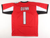 Dan Quinn Signed Falcons Jersey (Beckett COA) Atlanta Head Coach