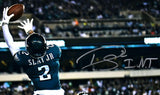 Darius Slay Autographed Eagles 16x20 Interception Photo w/INT- Beckett W Holo