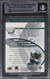 Eagles Brian Dawkins Signed 2003 Upper Deck Honor Roll #93 Card BAS Slabbed