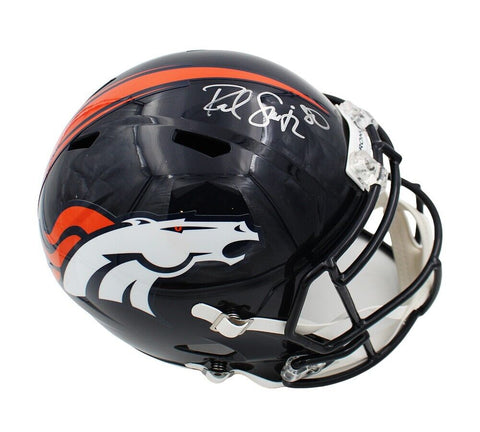 Rod Smith Signed Denver Broncos Speed Speed Full Size NFL Helmet