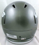 Elijah Moore Autographed NY Jets F/S Flash Speed Helmet-Beckett W Holo *Black