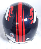 Peyton Manning Signed Broncos Speed Authentic F/S Helmet- JSA *Black