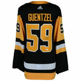 JAKE GUENTZEL Autographed Pittsburgh Penguins Authentic Black Jersey FANATICS