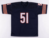 Dick Butkus Signed Chicago Bears Jersey (JSA Hologram) All Pro Linebacker