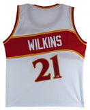 Dominique Wilkins Signed Atlanta Hawks Jersey (Beckett COA) Hall of Fame 2006