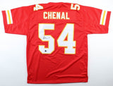 Leo Chenal Signed Kansas City Chiefs Jersey (JSA COA) 2022 3rd Round Draft Pk LB