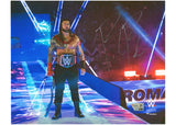 Roman Reigns Autographed "Clash at the Castle" 8" x 10" Photo Fanatics