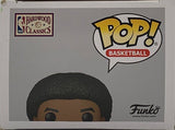 Julius Erving Autographed New Jersey Nets Basketball Funko Pop 107 JSA DAMAGED