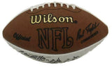 Hall Of Fame Autographed Collectors Edition Logo Football 18 Sigs JSA 15681