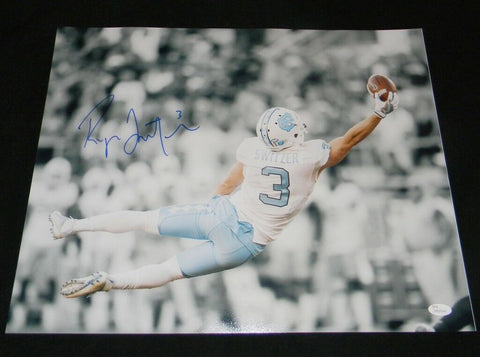 RYAN SWITZER AUTOGRAPHED SIGNED NORTH CAROLINA TAR HEELS 16x20 PHOTO JSA