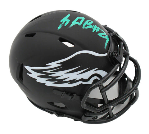 LeGarrette Blount Signed Philadelphia Eagles Speed Eclipse NFL Mini Helmet