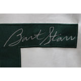 Bart Starr Autographed/Signed Pro Style White Jersey TRI 46464