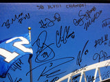 2013 SEAHAWKS SB TEAM AUTOGRAPHED SIGNED FRAMED 20X30 CANVAS PHOTO 42 SIGS 94470