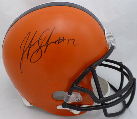 JOSH GORDON AUTOGRAPHED SIGNED CLEVELAND BROWNS FULL SIZE HELMET BECKETT 134332