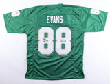 Mitchell Evans Signed Notre Dame Fighting Irish Jersey Inscd Go Irish (JSA COA)