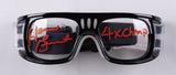 Horace Grant Signed Goggles Inscribed "4x Champ" (JSA) Bulls, Magic, Lakers