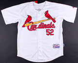 Michael Wacha Signed St. Louis Cardinals Custom On Field Style Jersey (ICON COA)