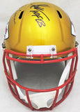 MARCUS ALLEN & LANIER AUTOGRAPHED CHIEFS FLASH FULL SIZE HELMET HOF BECKETT