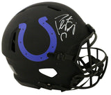 Peyton Manning Signed Indianapolis Colts Authentic Eclipse Helmet FAN 27697