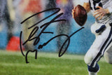 Peyton Manning Autographed Indianapolis Colts 8x10 SB Pass Photo-Fanatics *Black