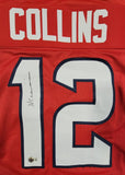 NICO COLLINS AUTOGRAPHED SIGNED PRO STYLE CUSTOM XL JERSEY BECKETT QR