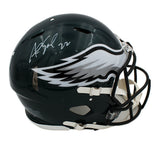 Asante Samuel Sr. Signed Philadelphia Eagles Speed Authentic NFL Helmet