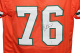 Warren Sapp Autographed/Signed College Style Orange XL Jersey BAS 31165