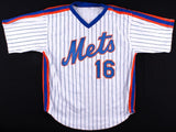 Dwight Gooden Signed New York Mets Jersey (JSA COA) 3xWorld Series Champion