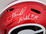 HERSCHEL WALKER AUTOGRAPHED GEORGIA FLASH FULL SIZE HELMET HEISMAN BECKETT