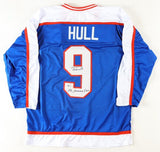 Bobby Hull Signed Winnipeg Jets Jersey Inscribed "The Golden Jet" (Beckett)