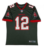 TOM BRADY Autographed Tampa Bay Buccaneers Pewter Nike Limited Jersey FANATICS