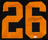Le'Veon Bell Signed Steelers Color Rush Jersey (TSE COA) 2xPro Bowl (2014, 2016)