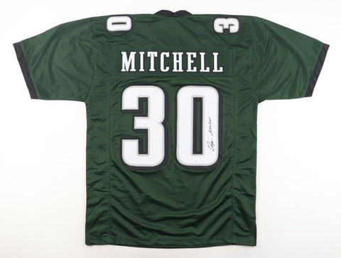 Quinyon Mitchell Signed Eagles Jersey (JSA COA) Philadelphia 2024 1st Rnd Pk D.B