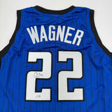 Autographed/Signed Franz Wagner Orlando Blue Basketball Jersey Beckett BAS COA