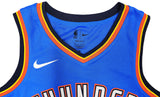 THUNDER CHET HOLMGREN AUTOGRAPHED NIKE SWINGMAN ICON JERSEY 48 BECKETT 234059