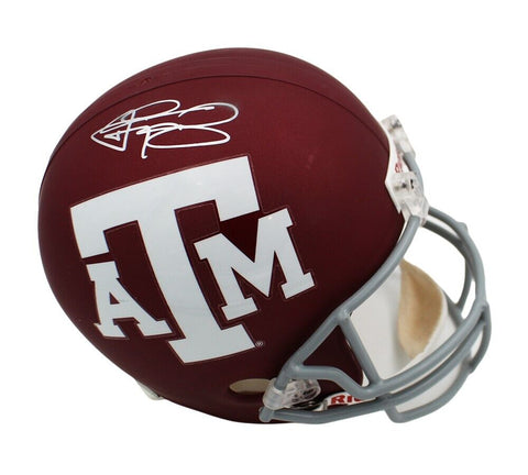 Johnny Manziel Signed Texas A&M Aggies Full Size NCAA Helmet