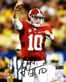 AJ McCarron Autographed/Signed Alabama Crimson Tide 16x20 Photo - Celebrating