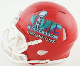 Nick Bolton Signed Chiefs Super Bowl LVII Champs Logo Speed Mini Helmet /Beckett