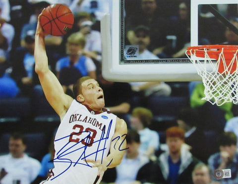 Blake Griffin Autographed 11x14 Basketball Photo Oklahoma Beckett